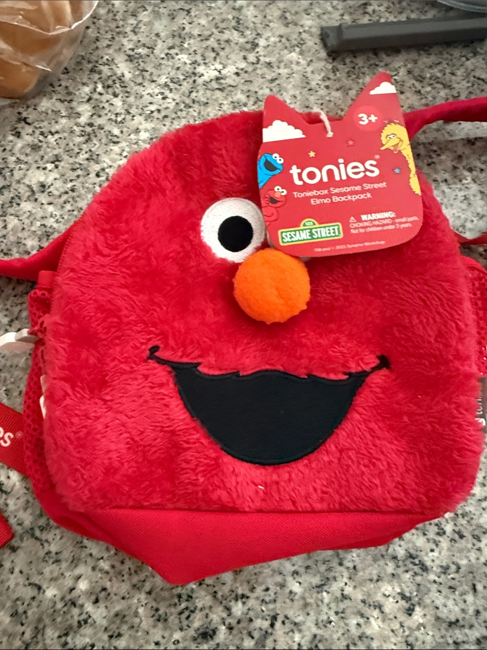 Tonies Street Elmo Red Kids Backpack